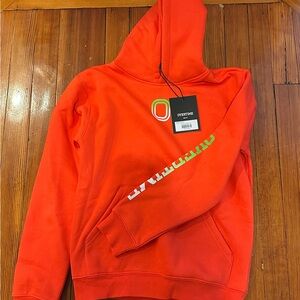 Overtime boys red hoodie